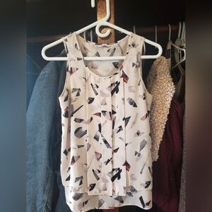 🪴BOGO FREE🪴 Reitmans Pleated Tank Blouse Size XS